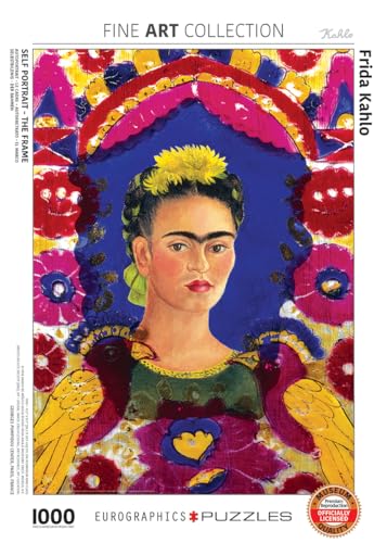 EuroGraphics Self Portrait, The Frame by Frida Kahlo 1000-Piece Puzzle