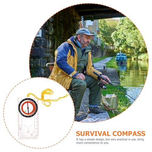 Brújula multipropósito para senderismo y camping miniatura 3