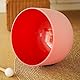 KVKA Kristall-Klangschalen Set, 6-12 inch 432Hz Colorful Quarz Sound Healing Klangschale für Meditation Yoga Entspannung Stressabbau mit Tragetasche