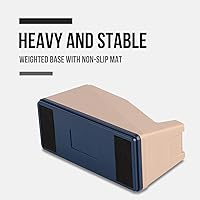 Vista 3 de Lichamp Dispensador de cinta térmica: cinta de sublimación y transferencia de calor para núcleo de 3 pulgadas, base antideslizante y diseño ponderado