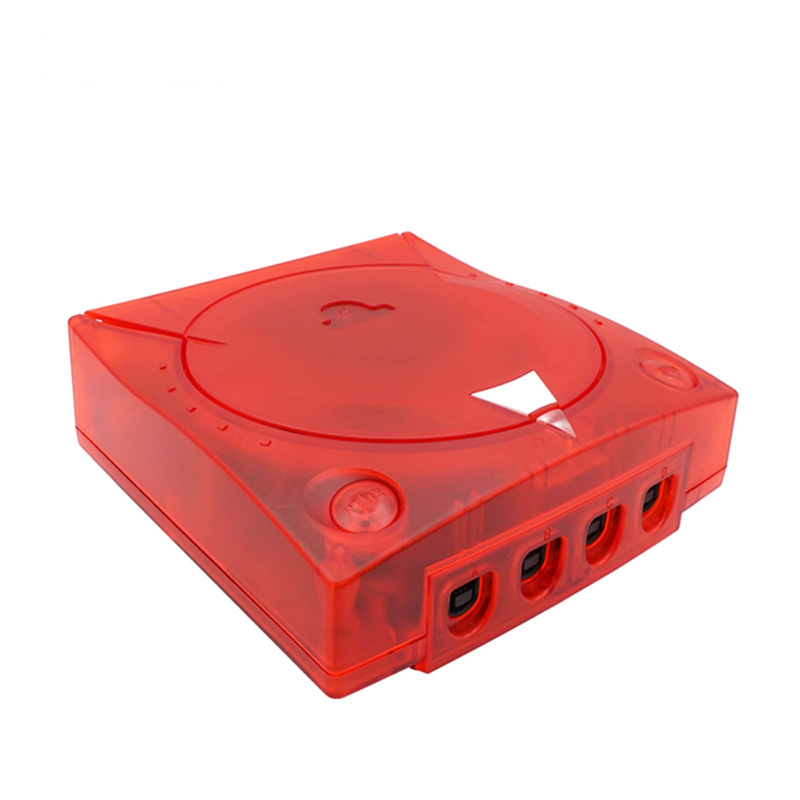 Alloggiamento di ricambio Shell Traslucido Custodia per Box Trasparente Retro Videogiochi Console Parti di Riparazione per Console di Gioco Box