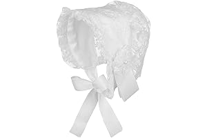 FENICAL Baptism Bonnet: An Angelic Adornment for Christening Ceremonies