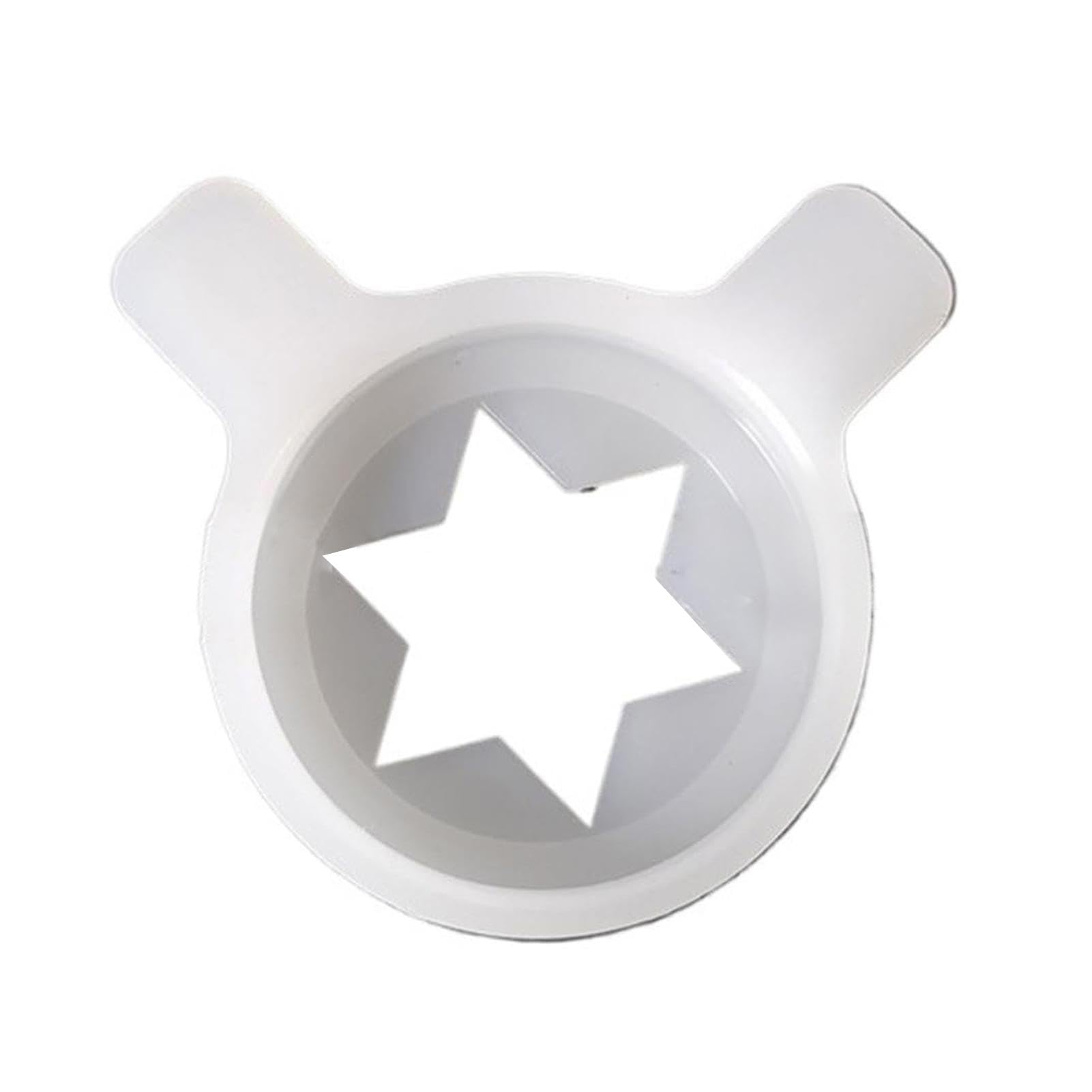 FANGZ Bouchon de modélisation de machine à crème glacée, capuchon de modélisation étoile hexagramme, Capuchon de modélisation Hexagram Design avec diamètre intérieur de 29 mm, Pièce de rechange de