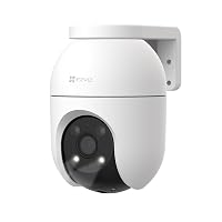 EZVIZ Telecamera WiFi Esterno 4K, Telecamera Motorizzata per Esterni con Copertura a 360°