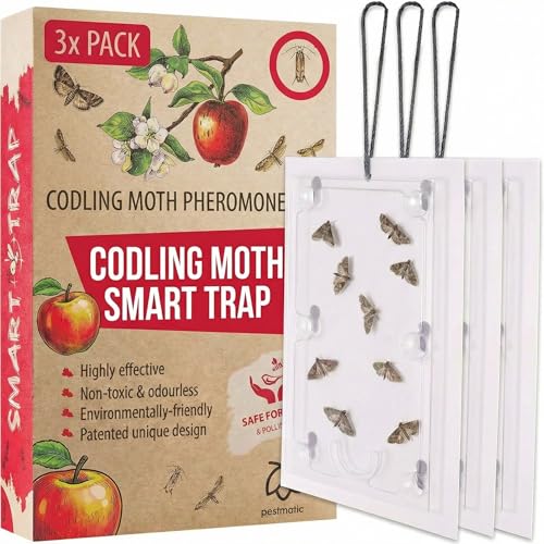 Pestmatic Codling Moth Trap x3 Codling fruit moth monitoring trap