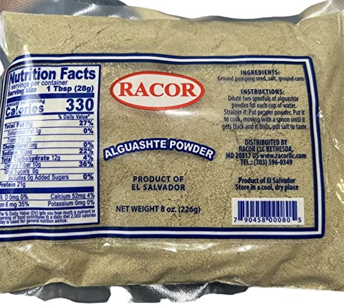 alguashte powder salvadoreo 8 onzas 1 pack