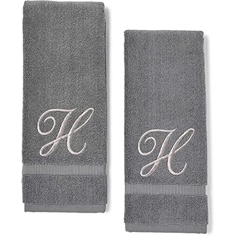 Juvale Monogrammed Hand Towels Cover
