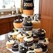 32 Pieces 8th Grade Graduation Cupcake Toppers,Out 8 Grade,Bye bye 8 th Grade Next Stop High School,Straight Outta 8TH Grade,So Proud of You,Class of 2026 Eight Grade Grad Cupcake Toppers