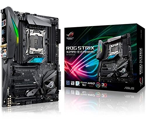 Image of ASUS ROG STRIX X299-E GAMING LGA2066 DDR4 M.2 USB 3.1 802.11AC WIFI X299 ATX Motherboard for Intel Core X-Series Processors