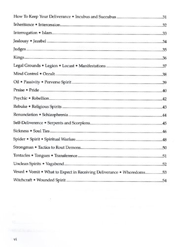 Deliverance and Spiritual Warfare Manual 0963056778 Book Cover