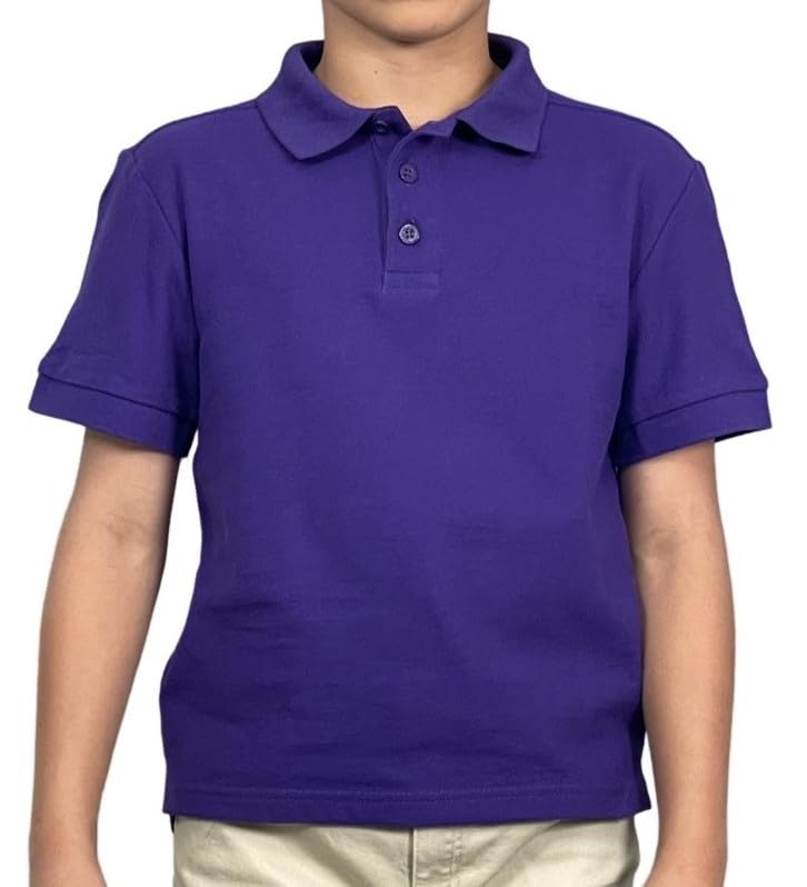 Access Unisex Kids' School Uniform Pique Polo