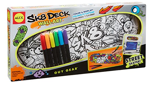 ALEX Toys Craft Sk8 Deck Wall Art Street Sk8ter