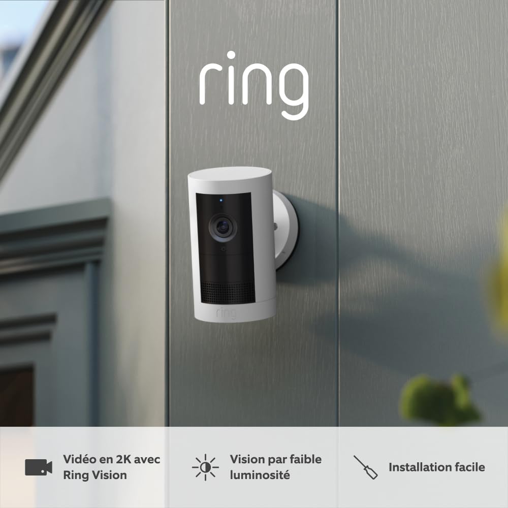 Ring Caméra Extérieure Plus