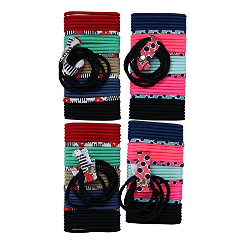 Scunci 4mm No Damage Hair Elastics - 160 Count