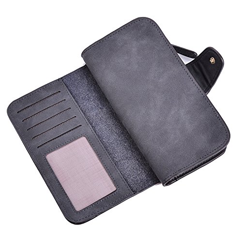 Young & Ming Portafoglio Donna in Pelle PU Grande