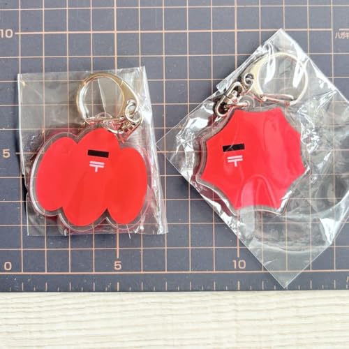 大阪万博 郵便局ガチャ ポスト アクリルキーホルダー2個セットのサムネイル