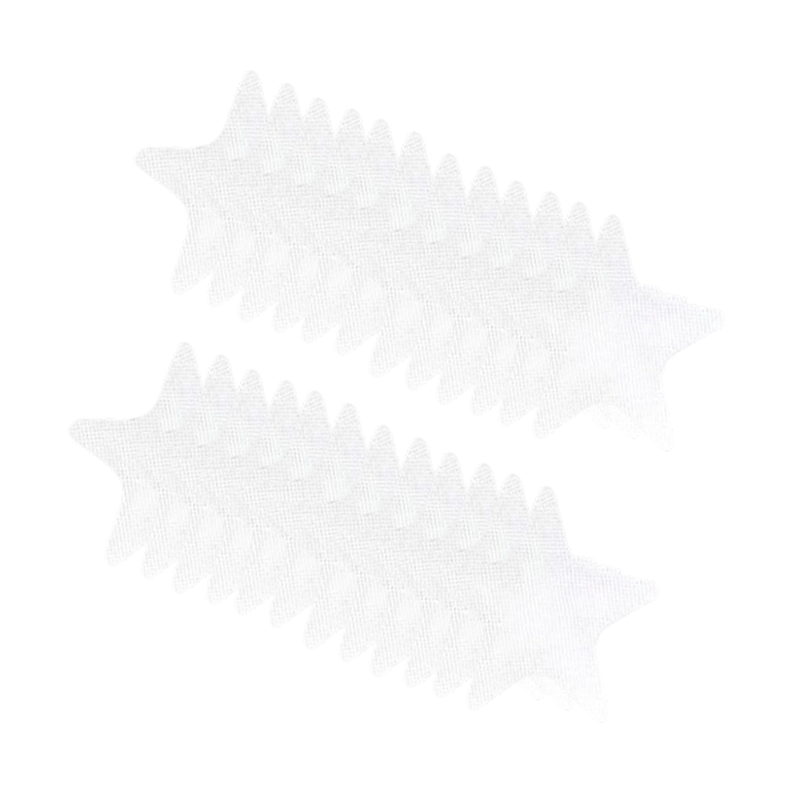 Jazuaiao Anti Slip Shower Sticker 12 / 24Pcs Bathtubs Strips Adhesive Decal for Bath Tub, Shower Floors, Stairs Anti Slip Treads