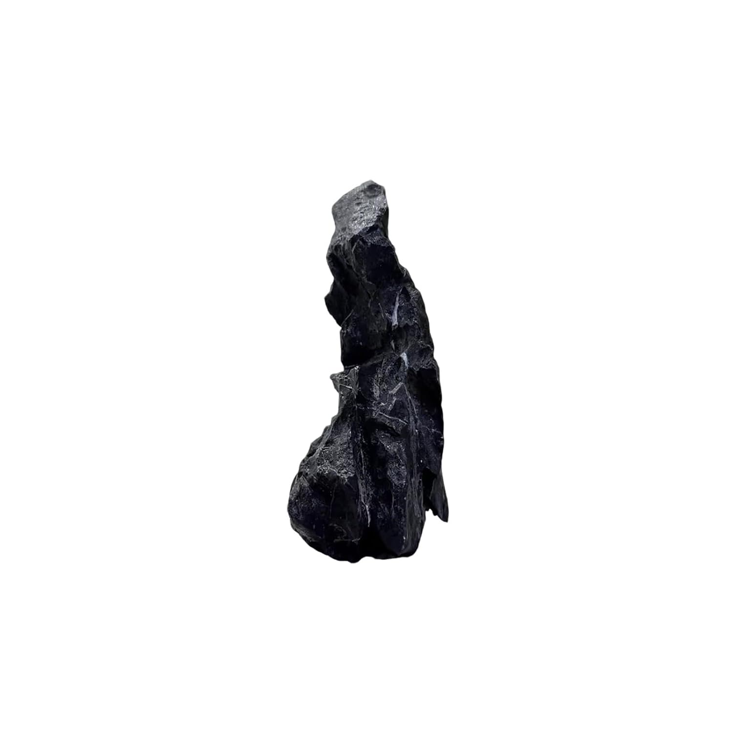 Artificial Mountain Hill View Stone, Aquarium Decor Mountain View Stone Ornament, Fish Tank Decor Rocks for Betta Snails Turtle Hiding Playing(10cm)