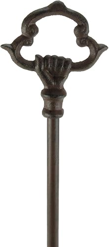 Miniatura 5 de Treasure Gurus - Tope de puerta de hierro fundido pesado con asa de transporte