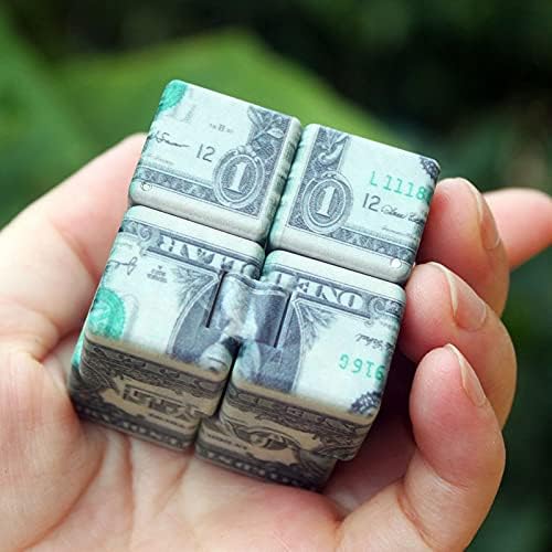 Miniatura 9 de Cubo infinito, cubo infinito sensorial para aliviar el autismo, Braille, fruta, encantador cubo mágico para perros y adultos, cubo de mano para