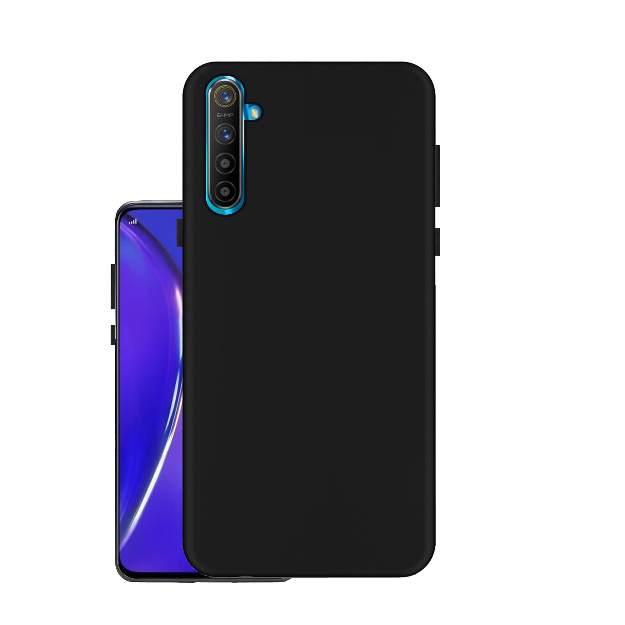 HELLO ZONE Exclusive Matte Finish Soft Back Case Cover for Realme X2 / Realme XT - Black (B07YLPF1ZG) Amazon Price History, Amazon Price Tracker