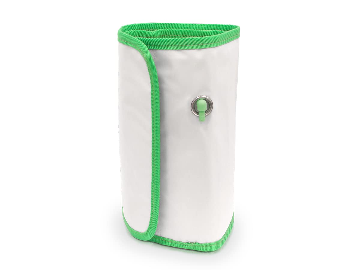 QUIRUMED Presoterapia de uso doméstico, masaje, para pies, pantorrillas y muslos, Pantalla LCD, 9 intensidades, 10 W, Temporizador, Apagado automático