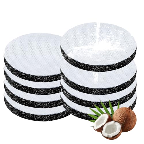 Lot de 8 Filtres à Eau pour Brita Fill&Go - Élimine PFAS, Chlore, Calcaire et Goût Altéré | Compatible Gourdes Filtrantes 2023-2025