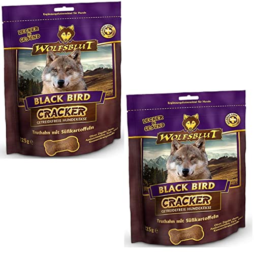 Wolfsblut - Black Bird Cracker - Truthahn mit Süßkartoffel - Doppelpack - 2 x 225g