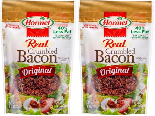 Image of Hormel Real Bacon Crumble Topping, 4.3 Ounce Pouch (Pack of 2)