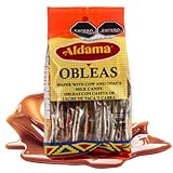 Aldama Mini Obleas Milk Candy Wafers – Traditional Mexican Cajeta Wafer Candy, Individually Wrapped (1-Pack, 20 Piece Per Pack)