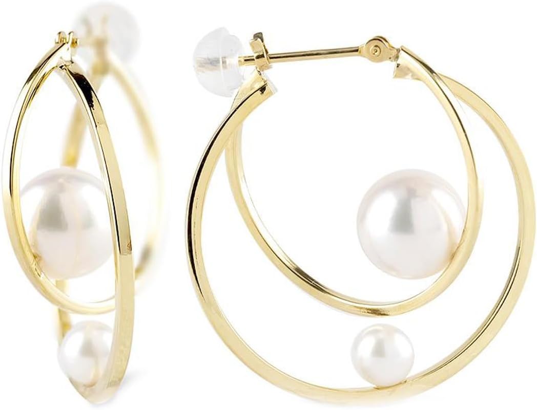 ハンドメイド フックピアス シルバー925, k18コンビ フープーボディ ハンドメイド フックピアス シルバー925, k18コンビ フープーボディ