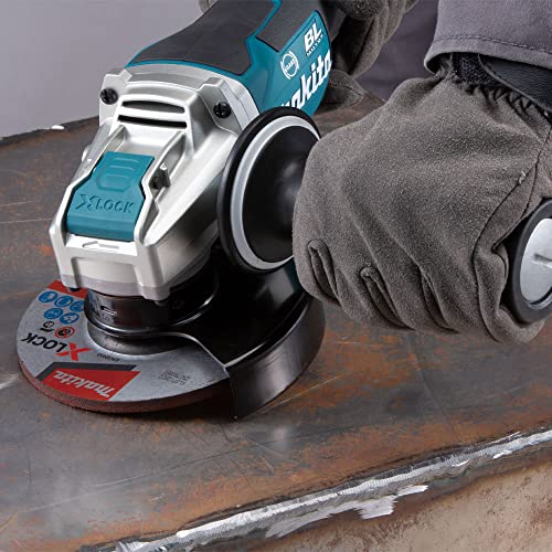 Makita DGA519Z 18 V Li-Ion LXT 125 mm bürstenloser X-Lock-Winkelschleifer – Batterien und...