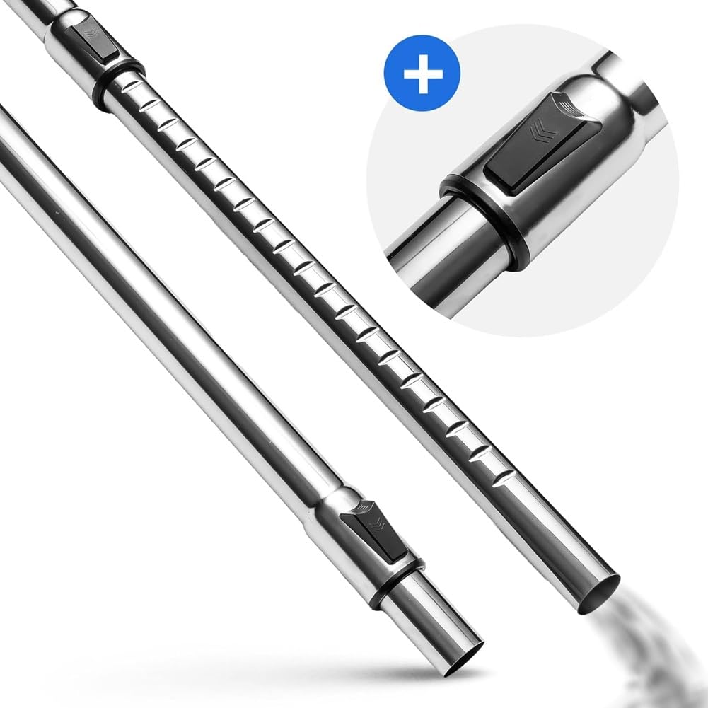Tubo Telescópico de Tubo de Aspiradora, Tubo Universal de Conexión de 32 Mm, Adecuado para la Mayoría de los Modelos, Tubo de Aspiradora