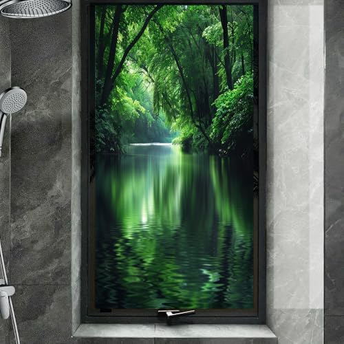 Película decorativa para ventana efecto escarchado miniatura 2