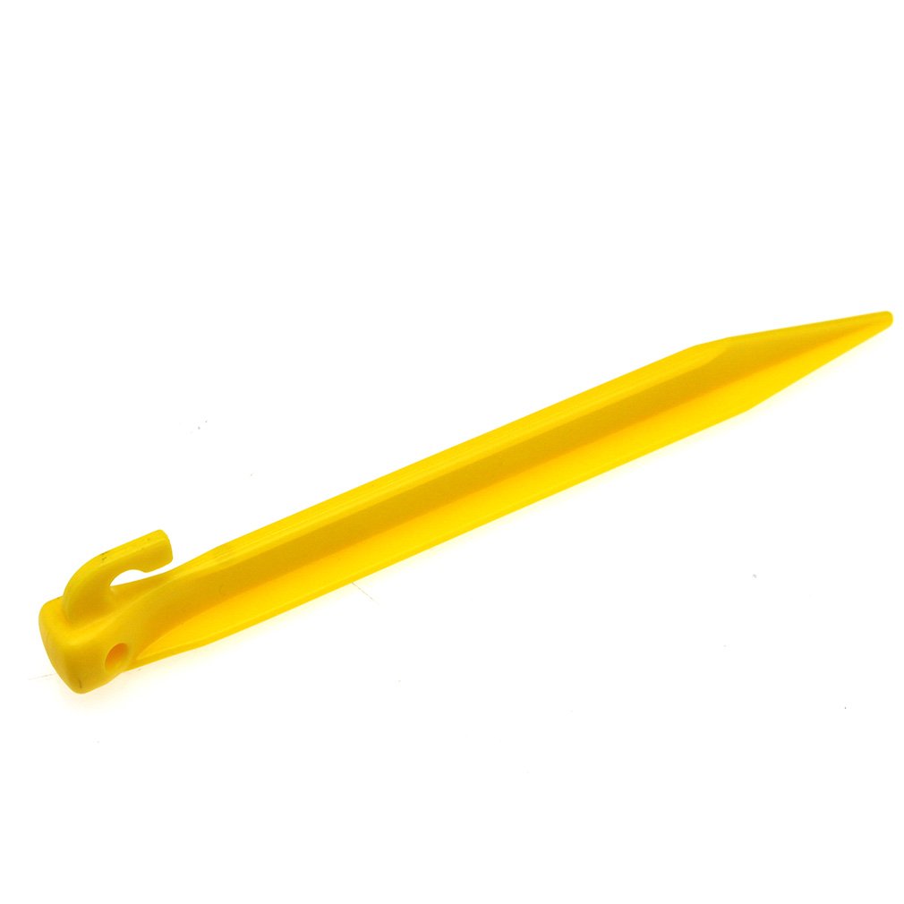 48 picchetti in plastica resistente da 22,5 cm per tenda da