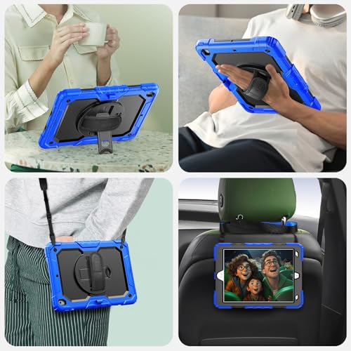 Coque antichoc iPad 9 rotative 360 avec protège-écran SEYMAC - 6