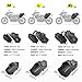 Rhinowalk Saddlebags 48L(24L*2) Waterproof Motor Side Bags Travel Luggage Motorbike Panniers for most Adventure and Sport Motorcycle Racks, 1 Pair