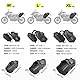 Rhinowalk Motorrad-Satteltaschen Gepäckträgertasche wasserdichte Anti-Vibrations-Motorseitentaschen Umhängetasche Motorradtaschen 48L für die meisten Adventure- und Sport-Bike-Motorradträger, 1 Paar