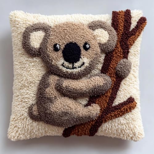 Kit de gancho de pestillo de koala para hacer cojines decorativos fácilmente