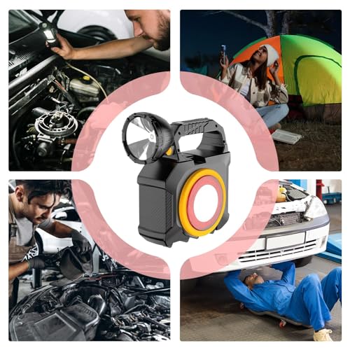 Lampe torche rechargeable Generico avec kit outils pour camping - 4