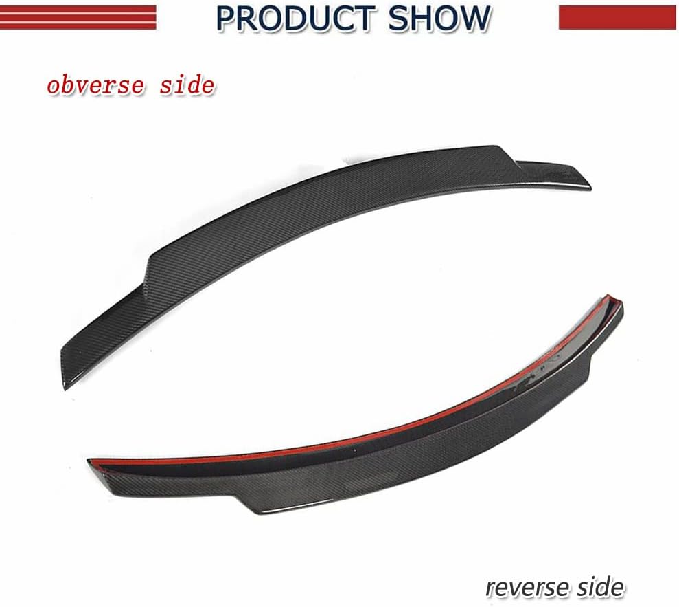 Carbon Fiber Rear Spoiler Fits for BMW F87 M2 Coupe 2014-2018 Trunk Lip CF Highkick Spoiler