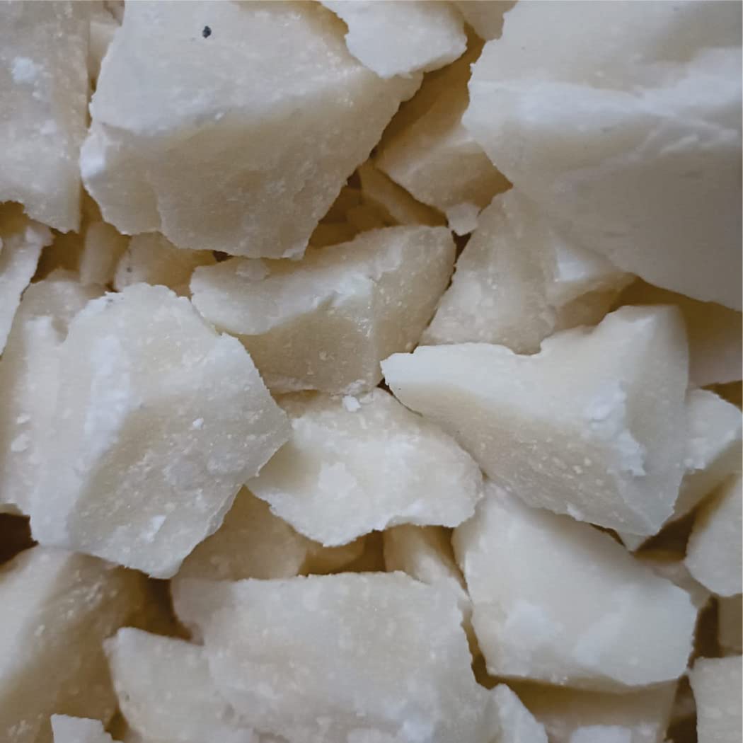 KROKIO® Soy Wax Chunks Vegetable Hard Wax Chunk for Candle Making Pure Natural Wax DIY (1kg