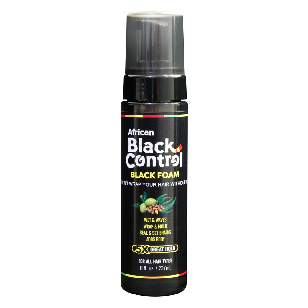 African Black Control Black Foam 8 fl. oz.