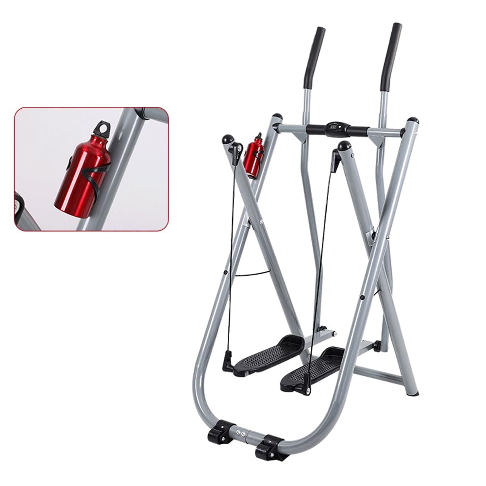 Cyclette pieghevole, macchina ellittica per uso domestico, capacità di 119,7 kg, attrezzatura da palestra domestica con vetrina