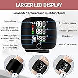 Nzkeuf Wearable Wrist Blood Pressure Monitor, Accurate Blood Pressure Machine for Two User, BP Monitor with Automatic Voice Broadcast, Compact Portable Cuff for Adult & Senior for Home, Office, Travel - Image 2