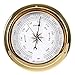 DANDELG Wandmontiertes Thermometer Hygrometer Barometer Uhr Uhr Wetterstation Indoor Outdoor