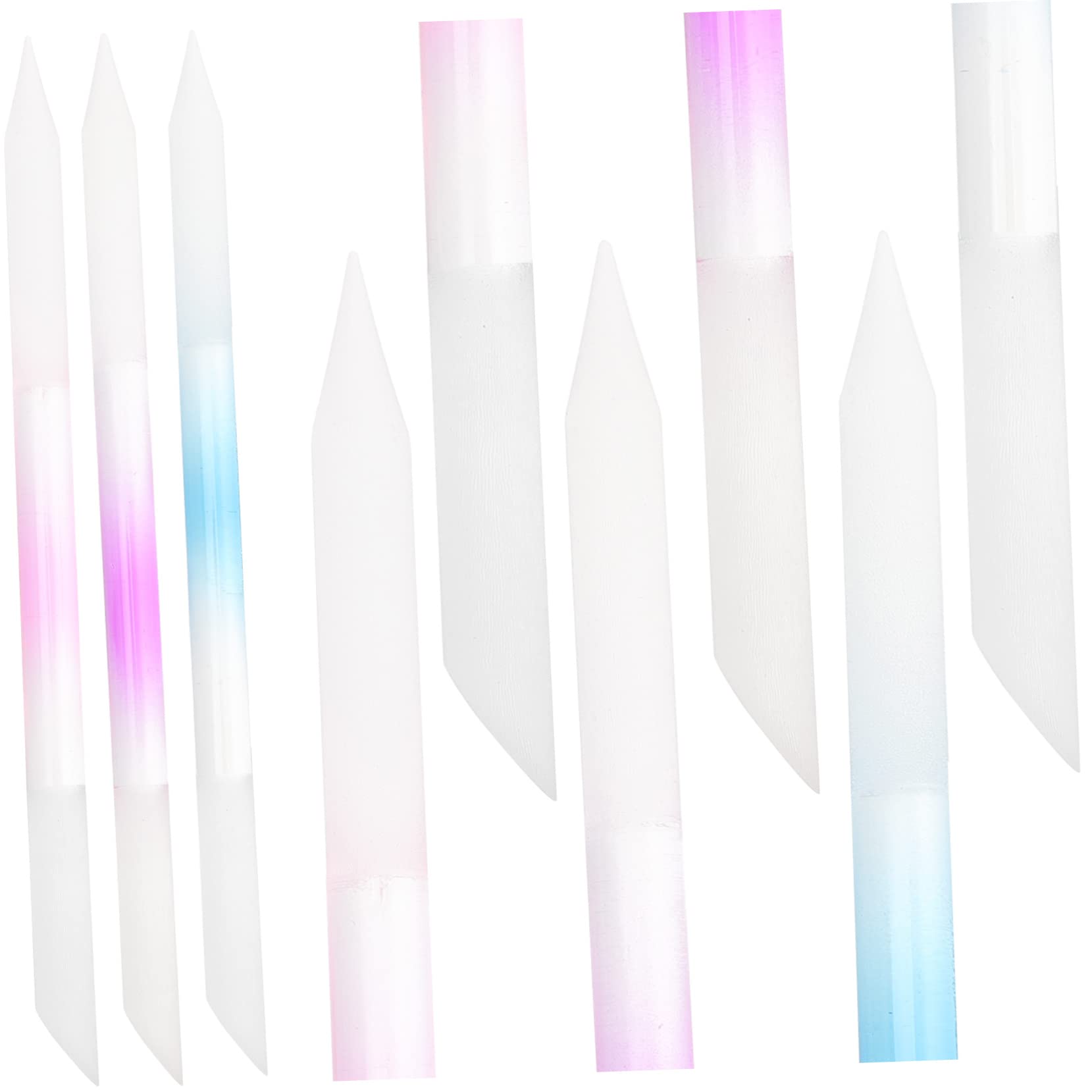 Healeved 18pezzi Limette Per Unghie Colorato Strumenti Pratici Per Manicure e Bellezza Delle Unghie Facili Da Usare e Portatili Per Perfetta