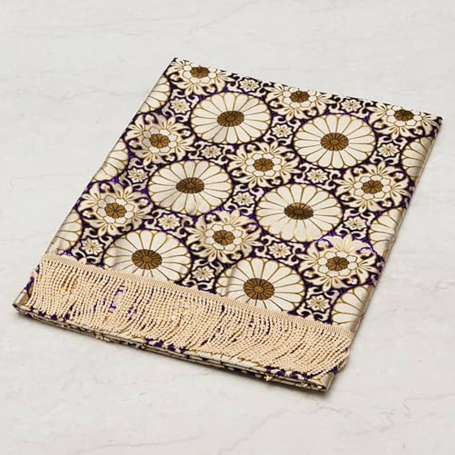 【美品】金襴布 丸に四竜金 仏具 盆棚用 高級柄 美品】金襴布 丸に四竜金 仏具 盆棚用 高級柄 美