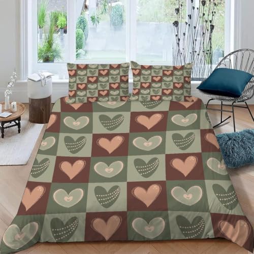 Housse Couette 240x260 en Microfibre Douce Impression 3D Durable