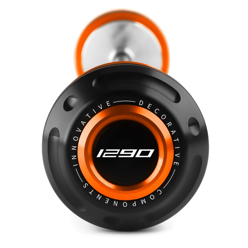 Modeer Per 1290 Super Adventure/S/R/T 1290 Super Duke GT/R/RR/R EVO Moto Protezione Anteriore Forcella Ammortizzatore Protezione Anticaduta 1290 Accessori (1290-Arancia)